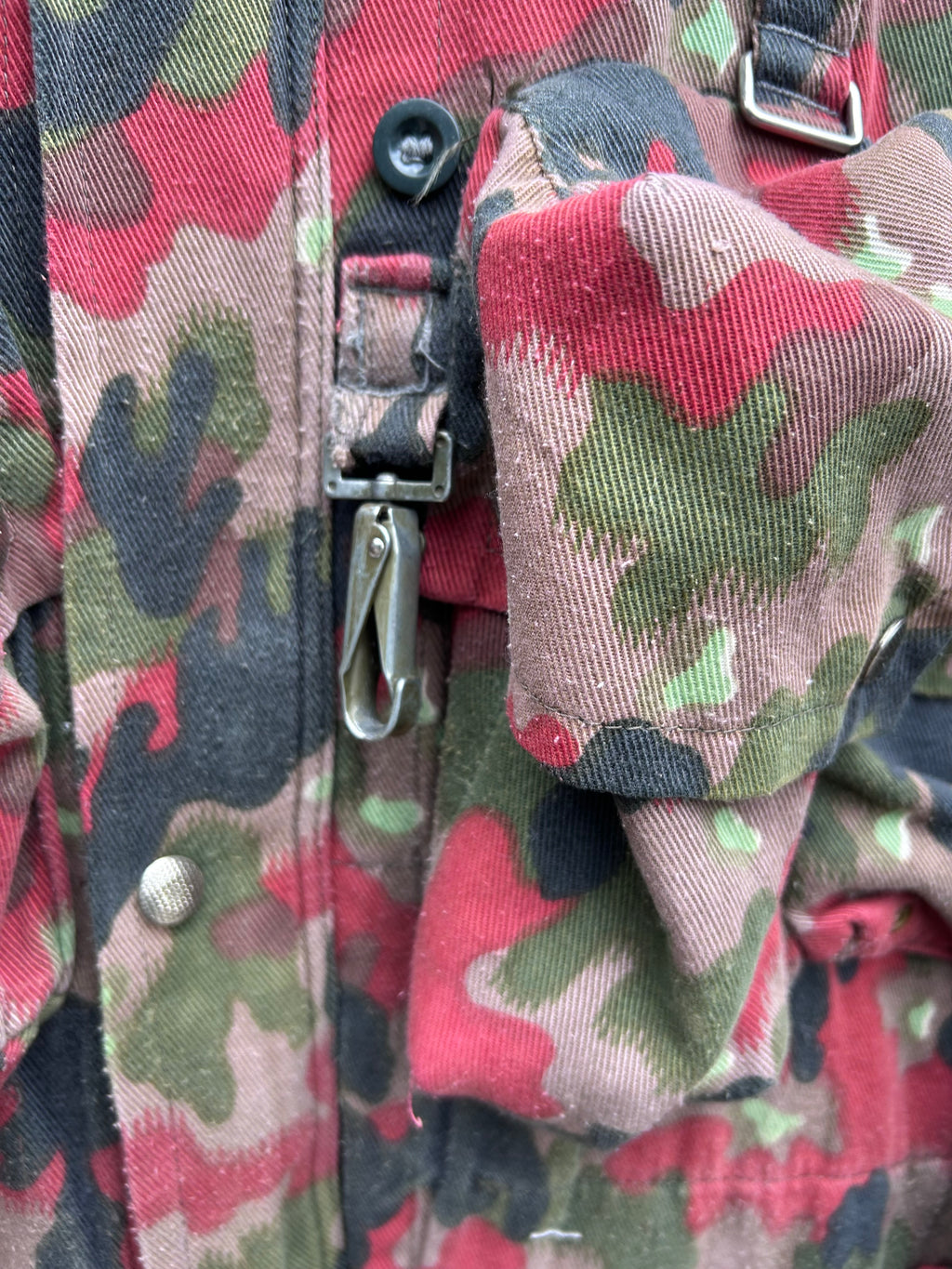 Vintage swiss army m70 alpenflage field jacket