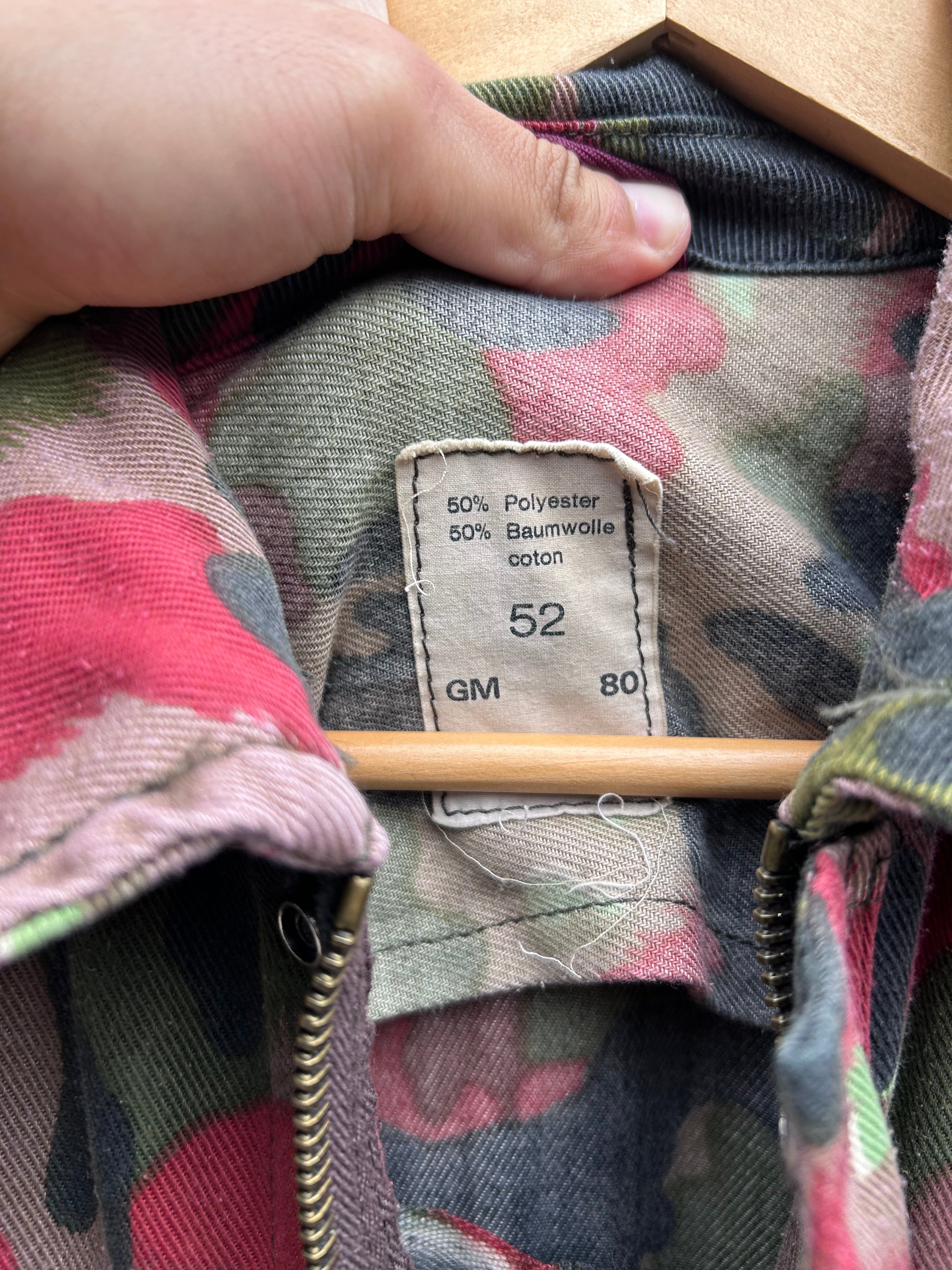 Vintage swiss army m70 alpenflage field jacket